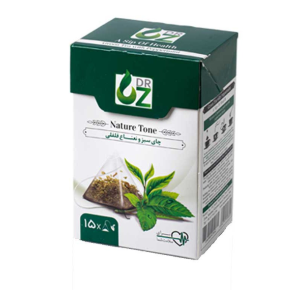 چای سبز و نعنا فلفلی دکتر اوز