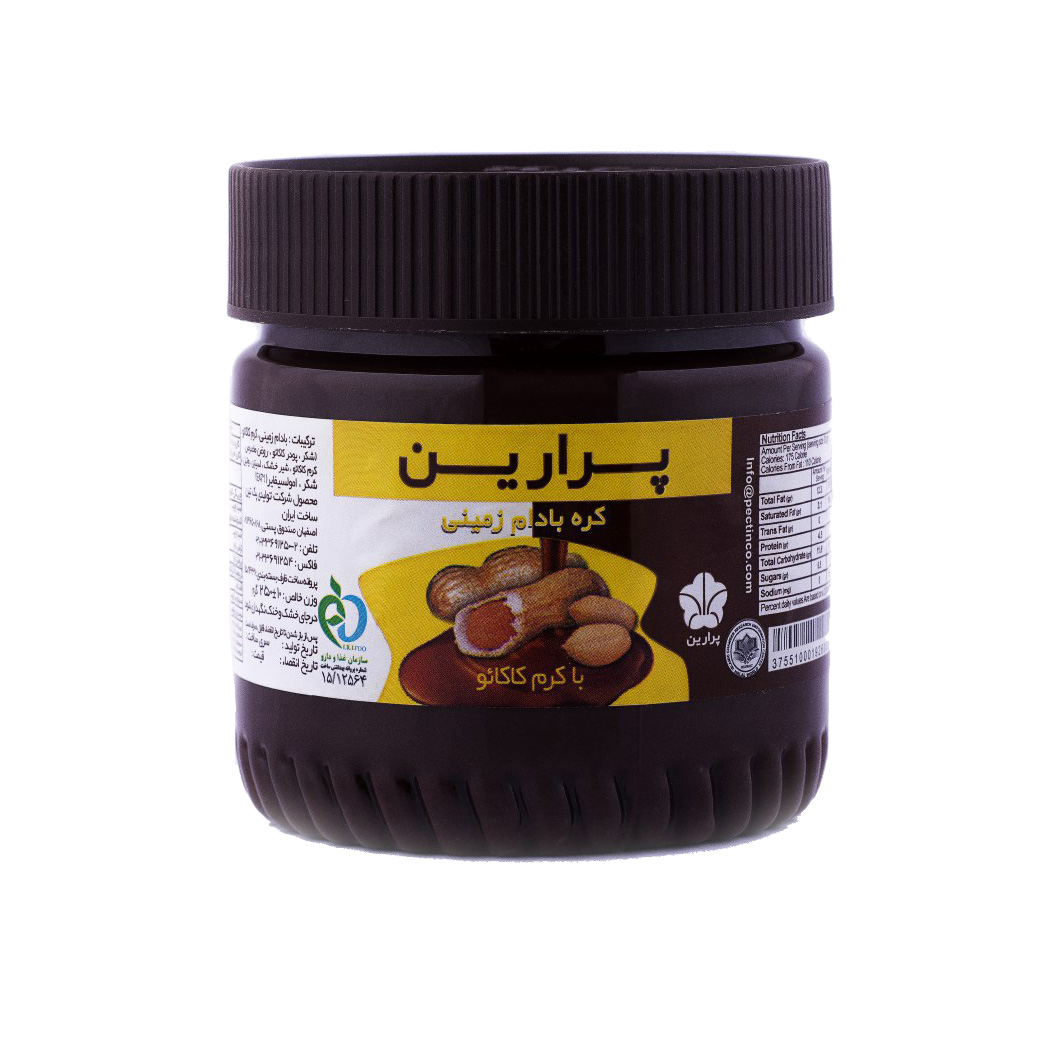 کره بادام زمینی کاکائویی